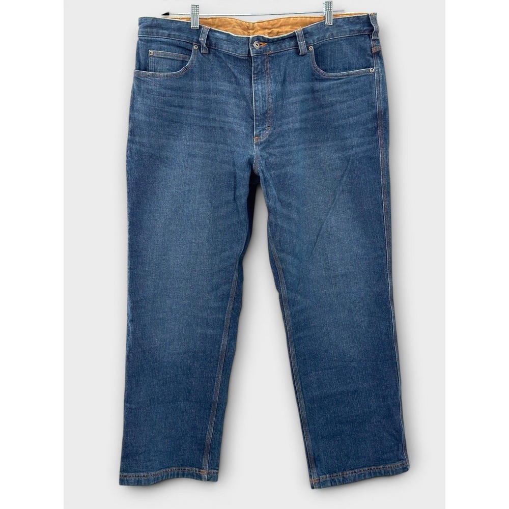 Duluth Trading DuluthFlex Ballroom Jeans‎ 40x30 Relaxed Fit Dark Wash Workwear